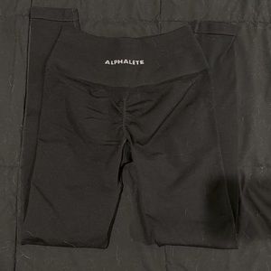 Alphalete Amplify Leggings — Black — Small